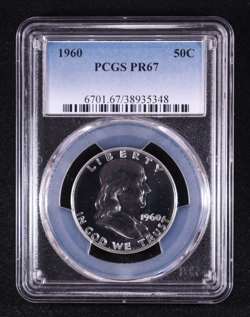 1960 Franklin Half Dollar (PCGS Proof 67) at PristineAuction.com 1960 Franklin Half Dollar (PCGS Proof 67) at PristineAuction.com