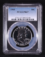 1960 Franklin Half Dollar (PCGS Proof 67) at PristineAuction.com