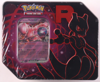 Pokemon TCG: Team Rocket Tin [Team Rocket's Mewtwo ex] at PristineAuction.com