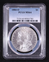 1884-O Morgan Silver Dollar (PCGS MS64) at PristineAuction.com