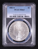 1881-S Morgan Silver Dollar (PCGS MS63) at PristineAuction.com