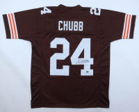 Nick Chubb Signed Jersey (Beckett) at PristineAuction.com