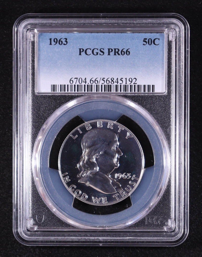 1963 Franklin Half Dollar (PCGS Proof 66) at PristineAuction.com 1963 Franklin Half Dollar (PCGS Proof 66) at PristineAuction.com