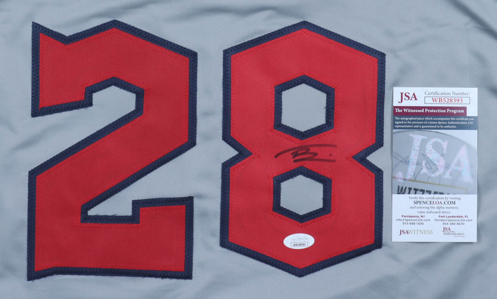 Tanner Bibee Signed Jersey (JSA) at PristineAuction.com Tanner Bibee Signed Jersey (JSA) at PristineAuction.com