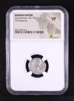 Julia Domna Augusta (A.D. 193-217) Roman Empire AR Denarius Laodicea Mint Ancient Silver Coin (NGC VF) at PristineAuction.com