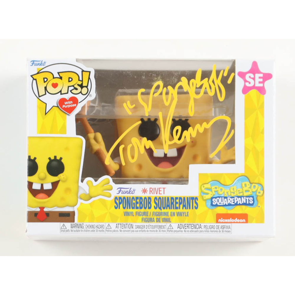 Tom Kenny Signed "Spongebob Squarepants" SE Funko Pop! Inscribed "Spongebob" (PA) at PristineAuction.com