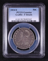 1824/4 Capped Bust Silver Half Dollar (PCGS Fine Details) at PristineAuction.com