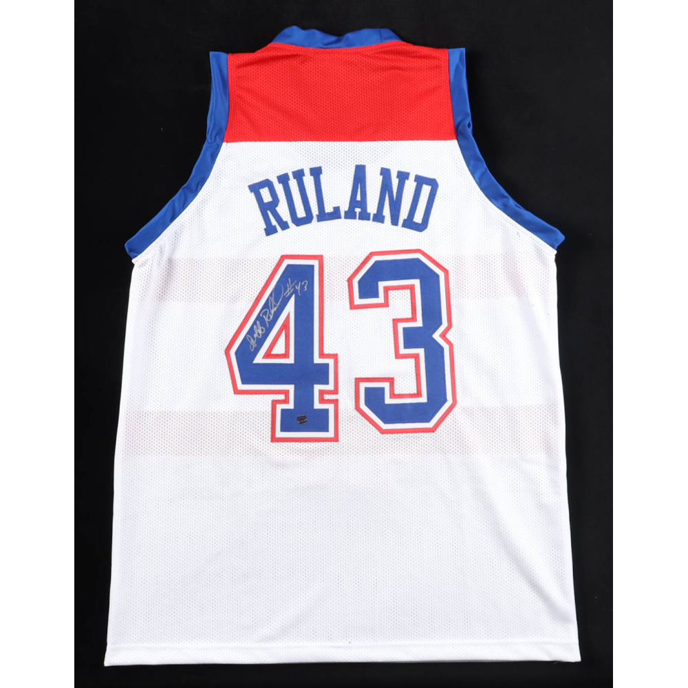 Jeff Ruland Signed Jersey (AWM) at PristineAuction.com