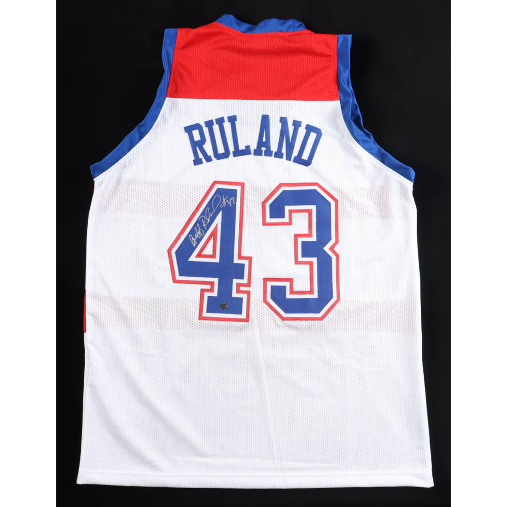 Jeff Ruland Signed Jersey (AWM) at PristineAuction.com