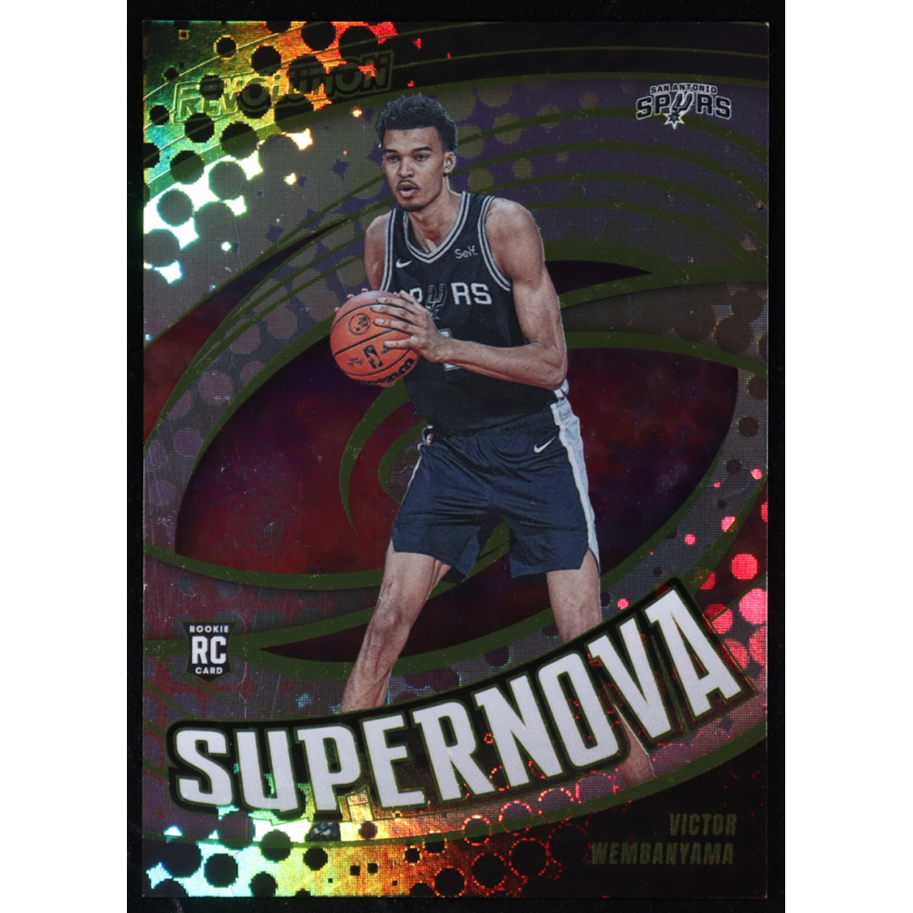 Victor Wembanyama 2023-24 Panini Revolution Supernova #6 RC at PristineAuction.com