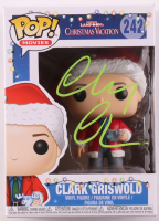 Chevy Chase Signed "National Lampoon's Christmas Vacation" #242 Clark Griswold Funko Pop! Vinyl Figure (Beckett) at PristineAuction.com