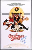 Scotty Schwartz Signed "A Christmas Story" 11x17 Movie Poster Print Inscribed "Flick" (Schwartz) at PristineAuction.com