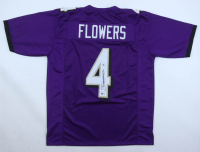 Zay Flowers Signed Jersey (Beckett) at PristineAuction.com