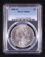 1882-O Morgan Silver Dollar (PCGS MS63) at PristineAuction.com