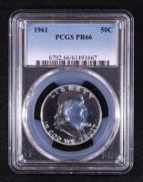 1961 Franklin Half Dollar (PCGS Proof 66) at PristineAuction.com