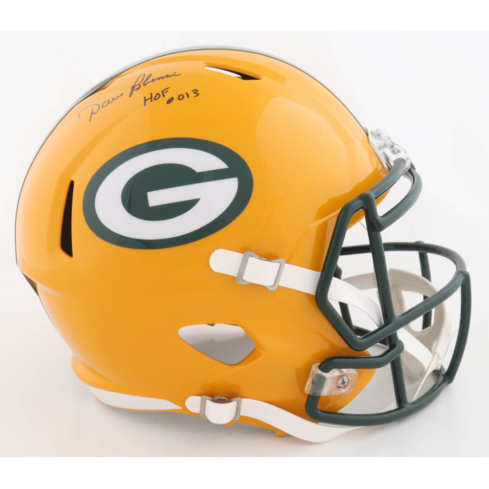 Dave Robinson Signed Packers Full-Size Speed Helmet Inscribed "HOF 2013" (Schwartz) at PristineAuction.com