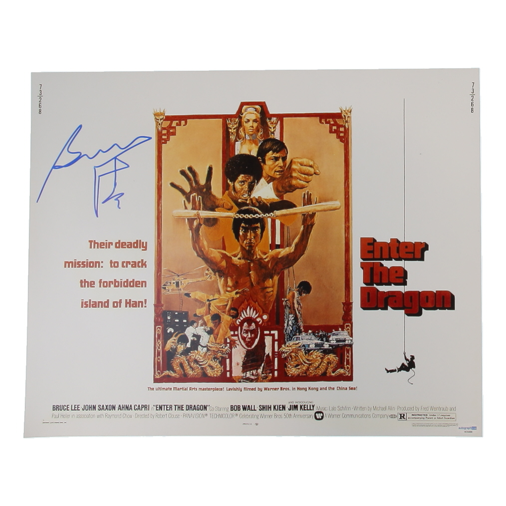 Bolo Yeung Signed "Enter the Dragon" 16x20 Photo (ACOA) at PristineAuction.com Bolo Yeung Signed "Enter the Dragon" 16x20 Photo (ACOA) at PristineAuction.com