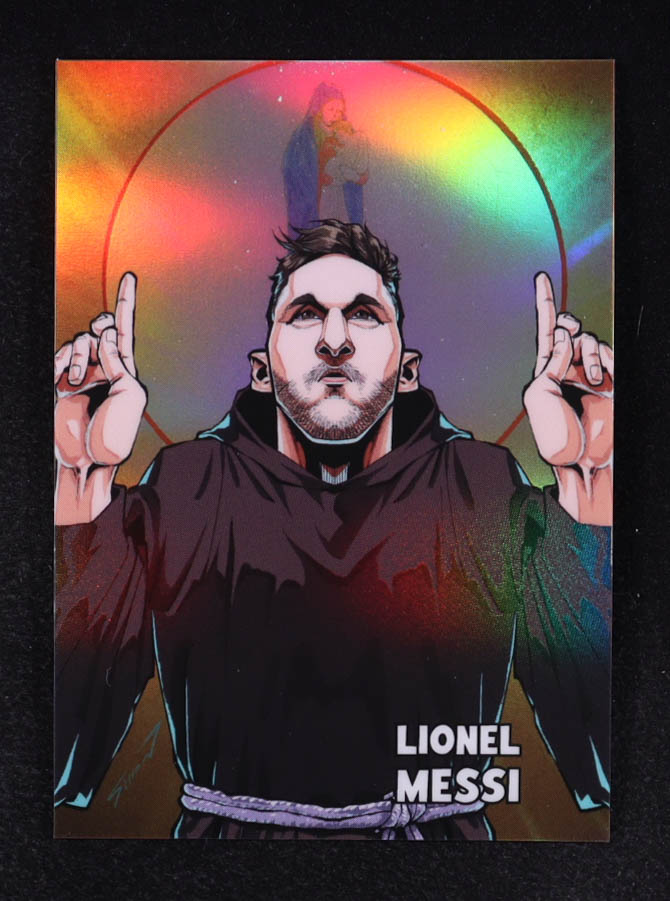 Lionel Messi 2026 Leaf Anime Nation #OVA1 at PristineAuction.com Lionel Messi 2026 Leaf Anime Nation #OVA1 at PristineAuction.com