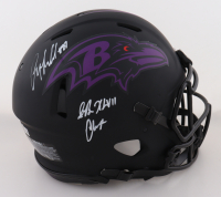 Anquan Boldin Signed Ravens Full-Size Authentic On-Field Eclipse Alternate Speed Helmet Inscribed "SB XLVII Champ" (Beckett) at PristineAuction.com