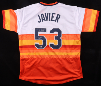 Cristian Javier Signed Jersey Inscribed "2022 WS Game 4 No Hitter" (Beckett) at PristineAuction.com