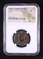 Gordian III (A.D. 238-244) Thrace AE26 Hadrianopolis Mint Ancient Coin (NGC F) at PristineAuction.com