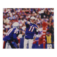 Drew Bledsoe Signed Patriots 8x10 Photo (JSA) at PristineAuction.com