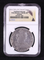 1778-LIMA MJ Peru Silver 8 Reales "Portrait Dollar" - Official Dollar of the Continental Congress (NGC) at PristineAuction.com