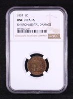 1907 Indian Cent (NGC UNC Details) at PristineAuction.com