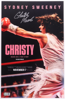 Christy Martin Signed "Christy" 11x17 Movie Poster (Schwartz) at PristineAuction.com