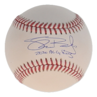 Shane Bieber Signed OML Baseball Inscribed "2020 AL Cy Young" (Beckett) at PristineAuction.com