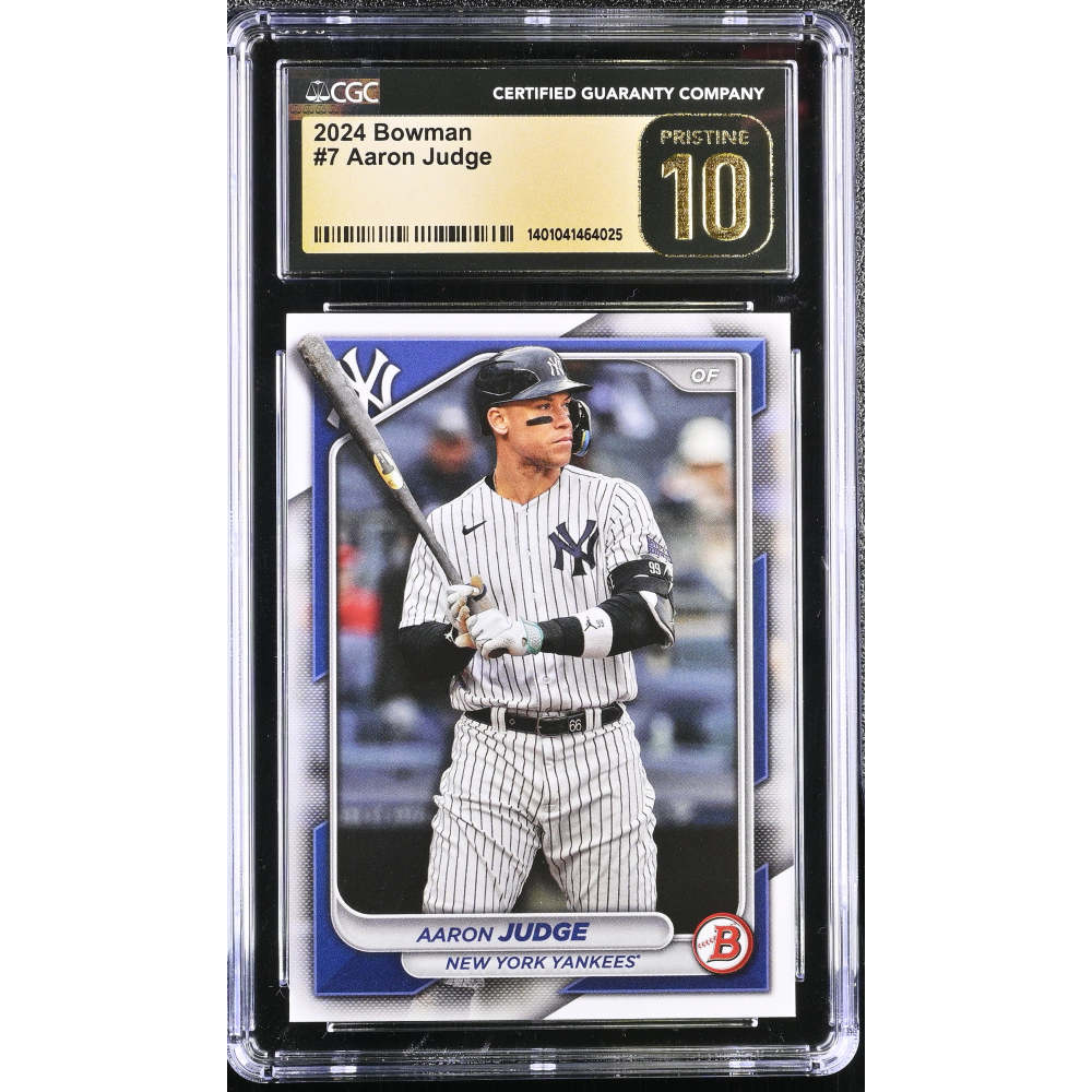 Aaron Judge 2024 Bowman #7 (CGC 10 | Black Label) at PristineAuction.com