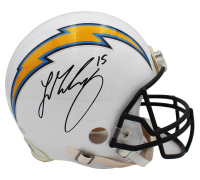 Ladd McConkey Signed Chargers Full-Size Authentic On-Field VSR4 Helmet (Beckett) at PristineAuction.com