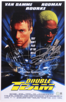 Dennis Rodman Signed "Double Team" 11x17 Movie Poster (Schwartz) at PristineAuction.com
