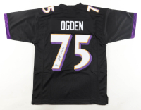 Jonathan Ogden Signed Jersey (Beckett) at PristineAuction.com