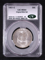 1951-S Franklin Half Dollar (CACG MS64) at PristineAuction.com