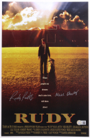 Rudy Ruettiger Signed "Rudy" 11x17 Movie Poster Inscribed "Never Quit" (Schwartz) at PristineAuction.com