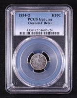 1854-O Seated Liberty Half Dime Arrows (PCGS Fine Details) at PristineAuction.com