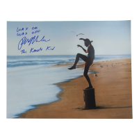 Ralph Macchio Signed "The Karate Kid" 16x20 Photo Inscribed "The Karate Kid" & "Wax On Wax Off" (ACOA) at PristineAuction.com