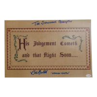 Bob Gunton Signed "The Shawshank Redemption" 12x18 Photo Inscribed "he Shawshank Redemption" & "Warden Norton" (ACOA) at PristineAuction.com