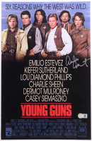 Emilio Estevez Signed "Young Guns" 11x17 Photo (Schwartz) at PristineAuction.com