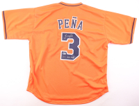 Jeremy Pe&ntilde;a Signed Jersey Inscribed "22 WS MVP" (Beckett) at PristineAuction.com