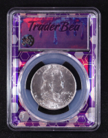 1963-D Franklin Half Dollar - Holographic Bee Frame Holder (PCGS MS63 Full Bell Line) at PristineAuction.com