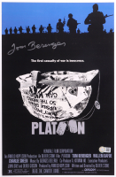 Tom Berenger Signed "Platoon" 11x17 Movie Poster (Schwartz) at PristineAuction.com