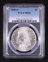 1885-O Morgan Silver Dollar (PCGS MS63) at PristineAuction.com