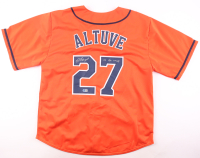 Jose Altuve Signed Jersey Inscribed "17 AL MVP" (Beckett) at PristineAuction.com