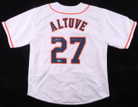Jose Altuve Signed Jersey Inscribed "17 AL MVP" (Beckett) at PristineAuction.com