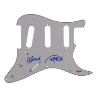 Cheech Marin & Tommy Chong Signed Electric Guitar Pick Guard (PSA) at PristineAuction.com