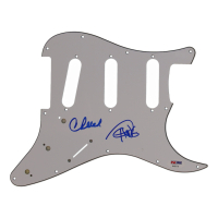 Cheech Marin & Tommy Chong Signed Electric Guitar Pick Guard (PSA) at PristineAuction.com