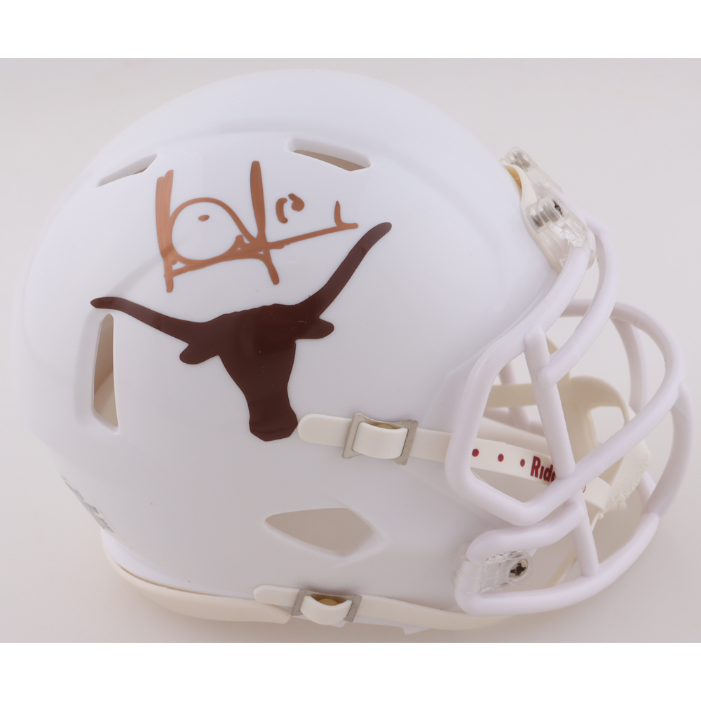 Vince Young Signed Texas Longhorns Speed Mini Helmet (JSA) at PristineAuction.com