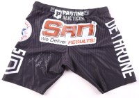 Dilano Taylor Signed & Inscribed Fight Worn Shorts From Dante Schiro Fight 2/20/26 (PA COA) at PristineAuction.com
